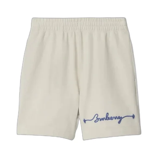 Logo Embroidered Bermuda Shorts