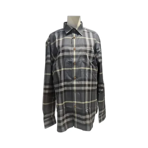 Colorblock Check Shirt
