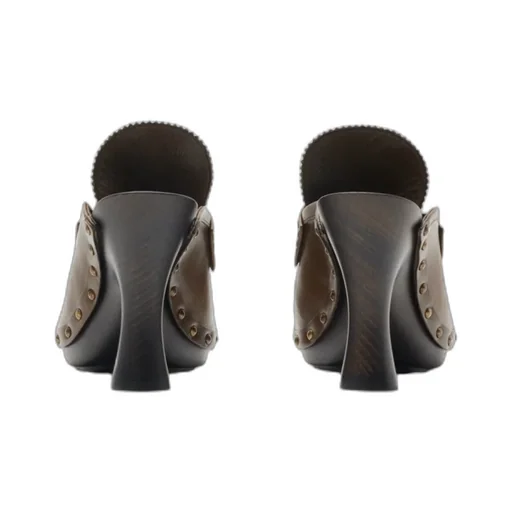 Potter Stud Embellished Slip-On Mules