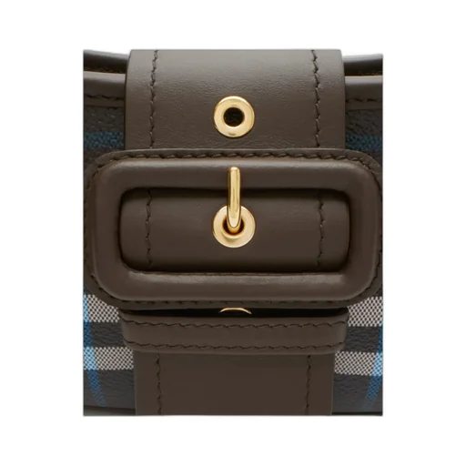 Check Patterned Sling Shoulder Bag