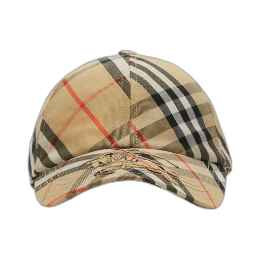 Checked Baseball Cap