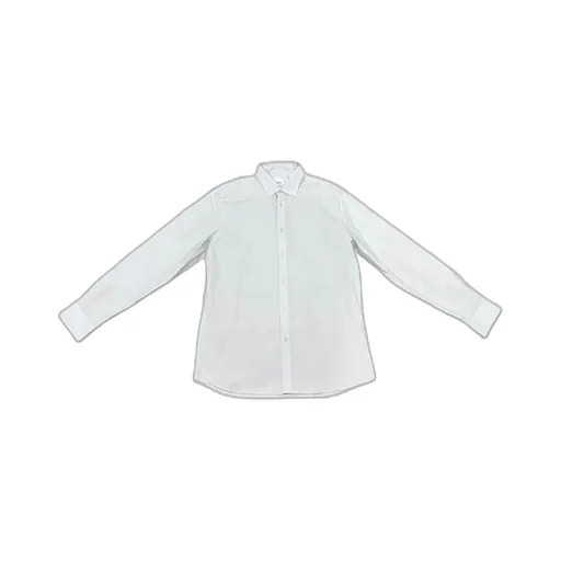 Slim Fit Stretch Cotton Shirt