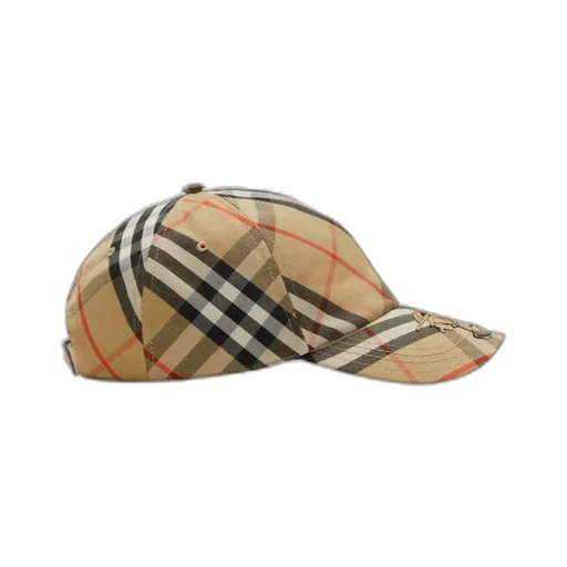 Checked Baseball Cap