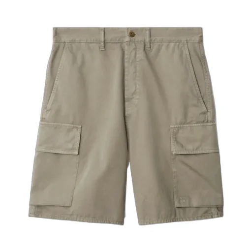 Logo Embroidered Cargo Shorts