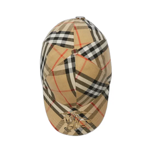 Checked Baseball Cap
