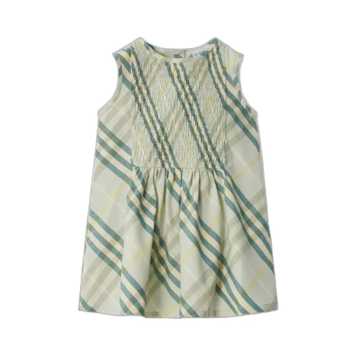 Check Cotton Dress