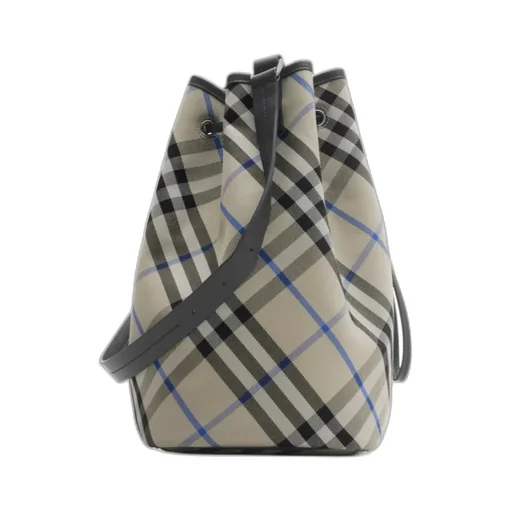 Medium Check Bucket Bag