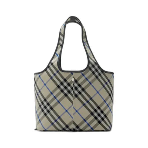 Small Check Tote Bag