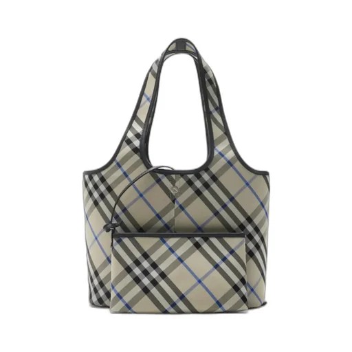 Small Check Tote Bag