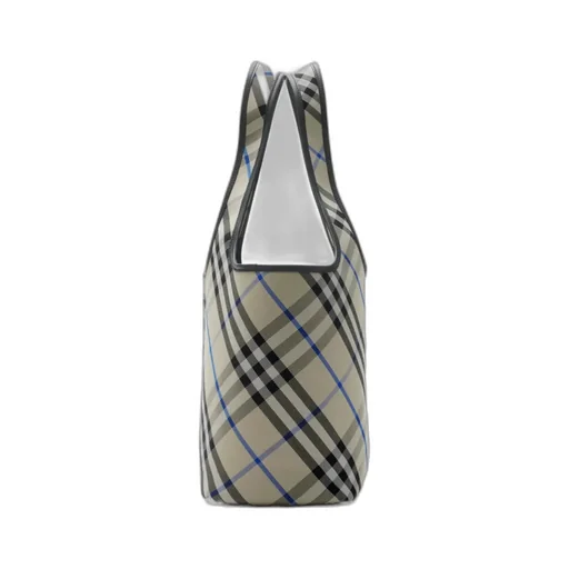 Small Check Tote Bag