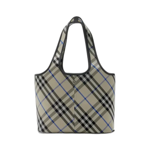 Small Check Tote Bag