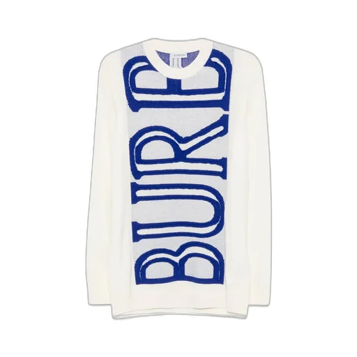 Intarsia-Logo Wool Sweater