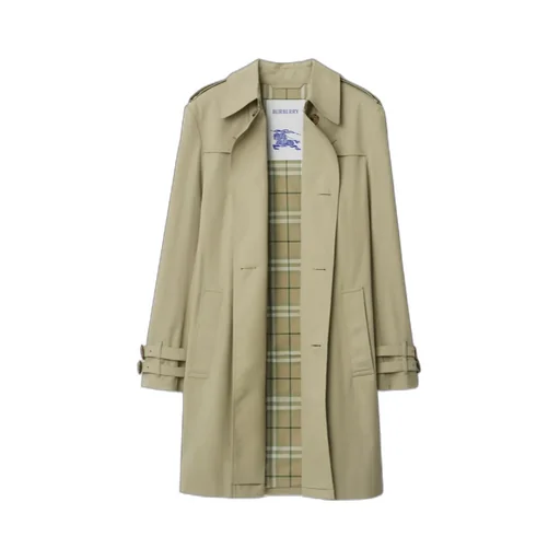 Double Breasted Belted Trench Coat