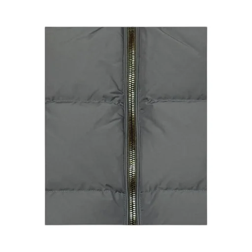 Checked Down Vest
