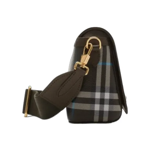 Small Note Checked Shoulder Bag