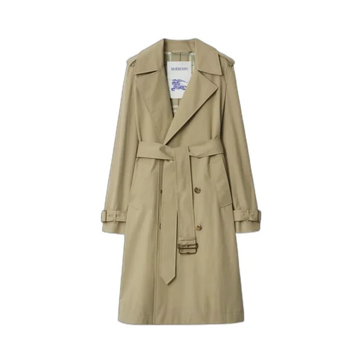 Double Breasted Belted Trench Coat
