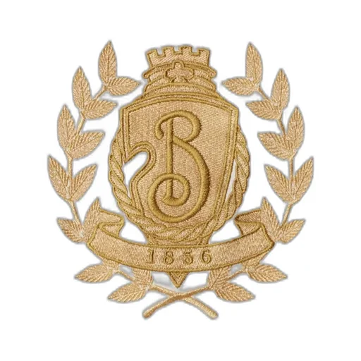 B Crest Embroidered Crewneck T-Shirt