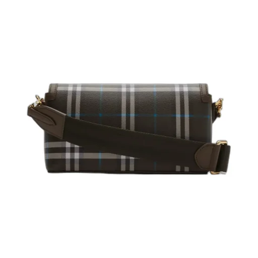 Small Note Checked Shoulder Bag