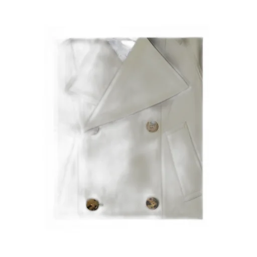 Double-Breasted Belted Cuff Trench Jacket