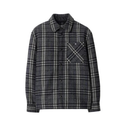 Checked Press-Stud Shirt