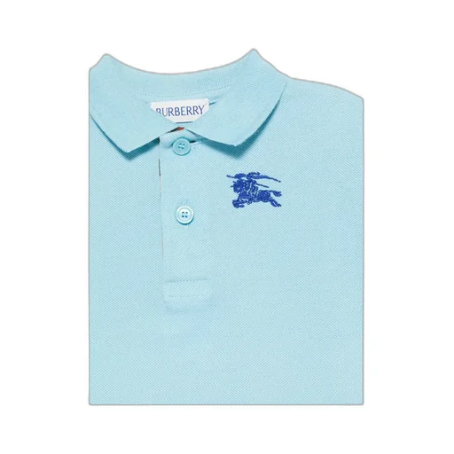 Logo Embroidered Short Sleeved Polo Shirt
