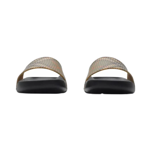 Checked Slip-On Slides