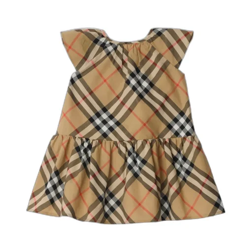 Check-Pattern Dress