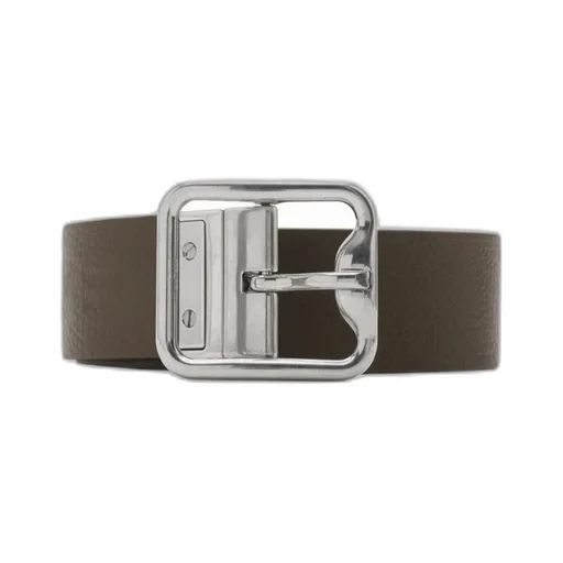 Reversible Checked B Buckle Belt