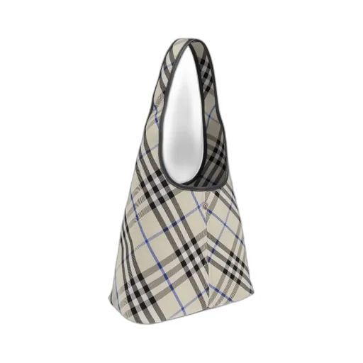 Checked Small Shoulder Bag