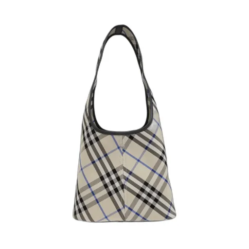 Checked Small Shoulder Bag