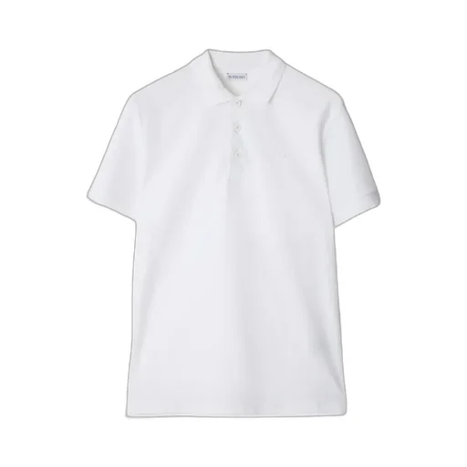 Logo Embroidered Short Sleeved Polo Shirt