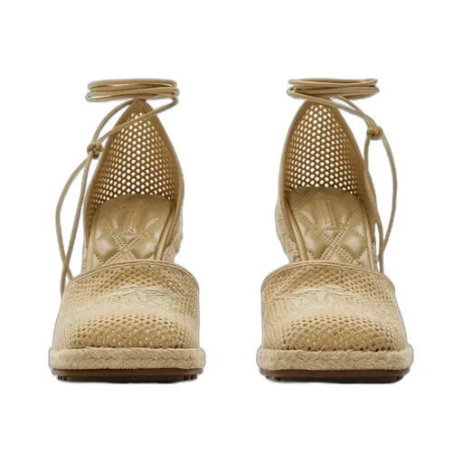 Woven Wedged Pumps