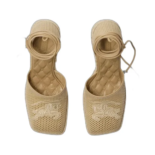 Woven Wedged Pumps
