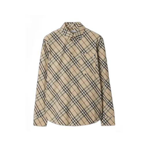 Long Sleeved Checked Shirt