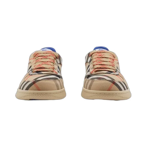 Terrace Checked Lace-Up Sneakers