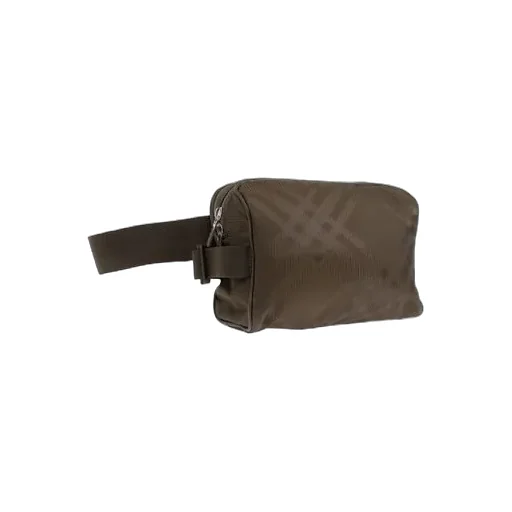 Checkered Zipped Belt Bag