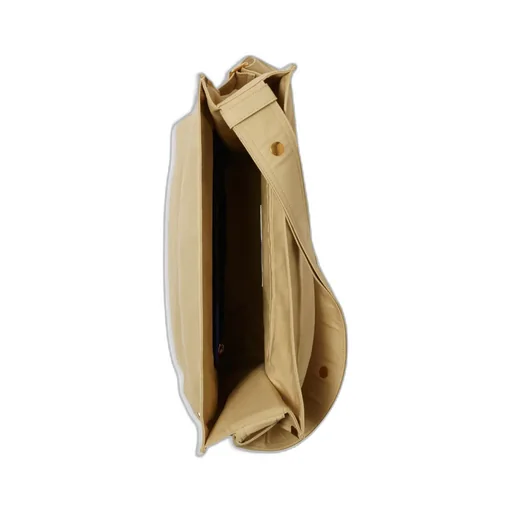 Logo Embroidered Medium Trench Tote Bag