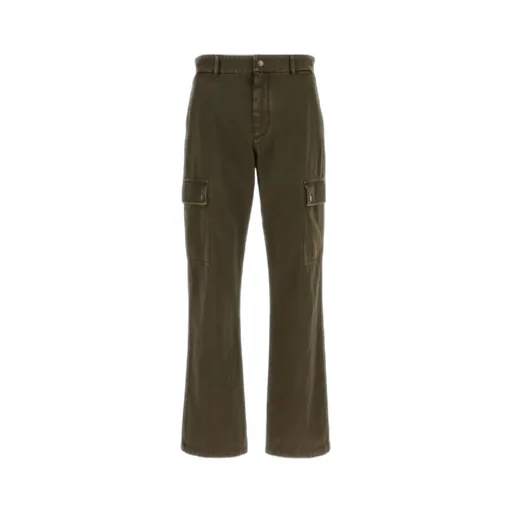 Straight-Leg Cargo Trousers