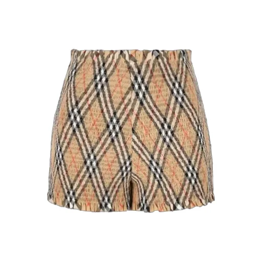 Checked Shorts