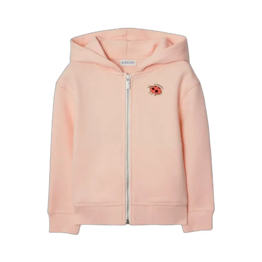 Logo Printed Zip-Up Hoodie