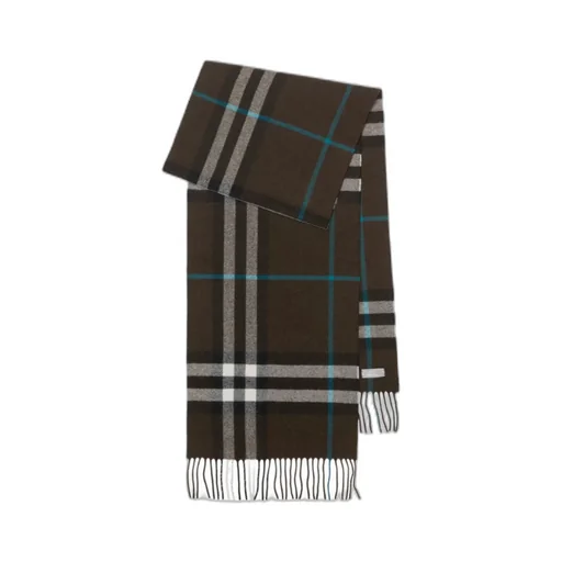 Vintage Check Fringed Scarf