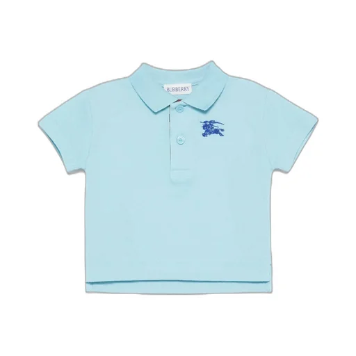 Logo Embroidered Short Sleeved Polo Shirt