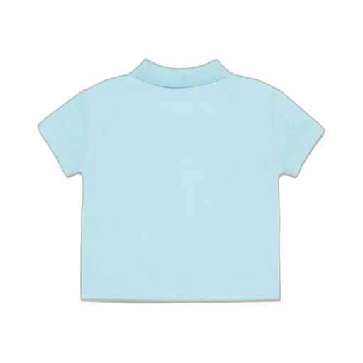 Logo Embroidered Short Sleeved Polo Shirt