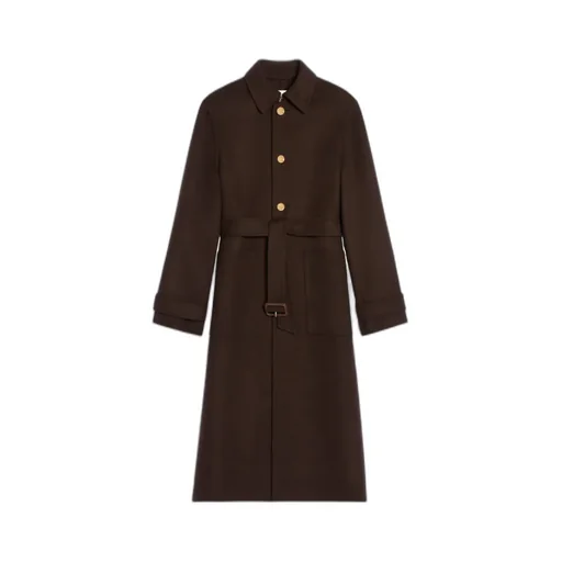 Coat In Double Face Cashmere
