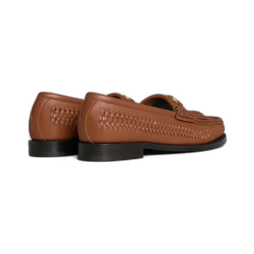 Luco Braided Loafer In Calfskin
