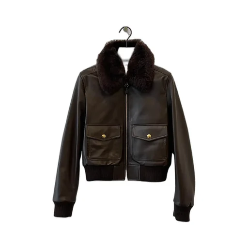 Aviator Blouson Jacket In Calfskin
