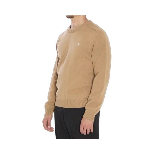 Crew Neck Sweater In Wool And Cashmere