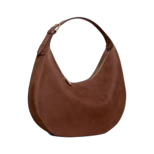 Large Lulu In Grained Nubuck Calfskin