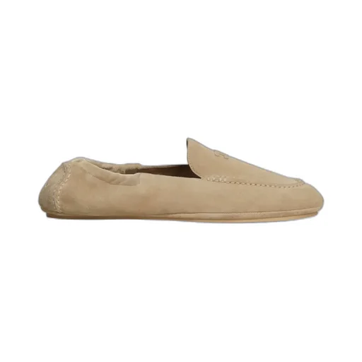 Adam Loafer With Triomphe In Suede Calfskin