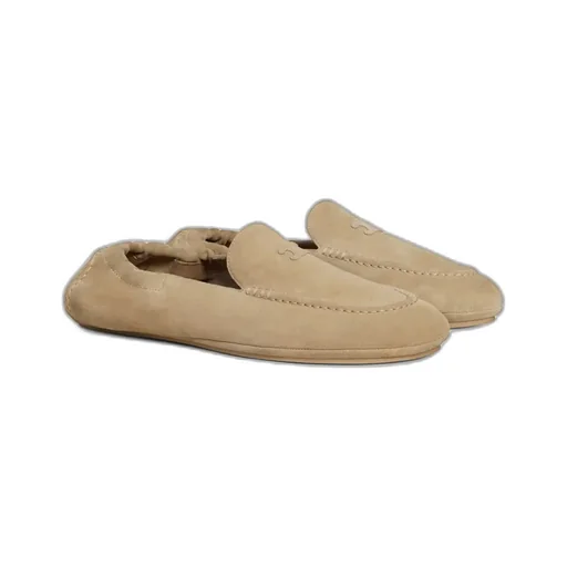 Adam Loafer With Triomphe In Suede Calfskin